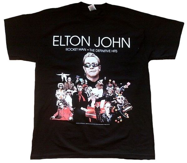 official elton john rocket man the definitive hits tour 2007 black t-shirt l brand cotton men clothing male slim fit t shirt
official elton john rocket man the definitive hits tour 2007 black t-shirt l brand cotton men clothing male slim fit t shirt