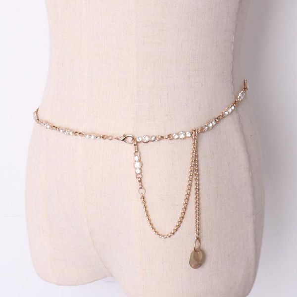 lady womens bridal rhinestones waistband chain waist strap belt dress decor, Black;brown
lady womens bridal rhinestones waistband chain waist strap belt dress decor, Black;brown