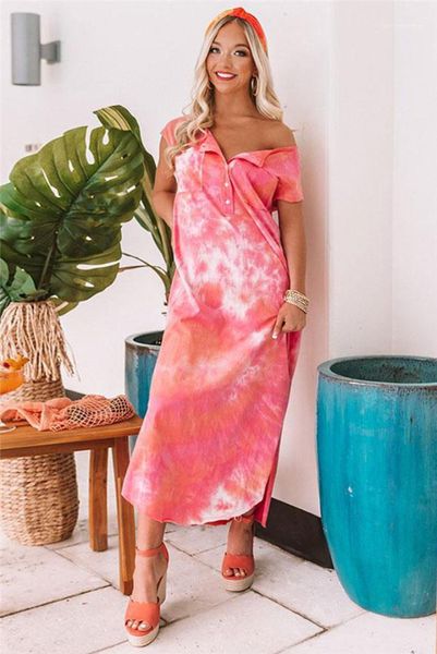female clothing summer womens designer pencil dress tie dye v neck pocket loose split dress casual, Black;gray
female clothing summer womens designer pencil dress tie dye v neck pocket loose split dress casual, Black;gray