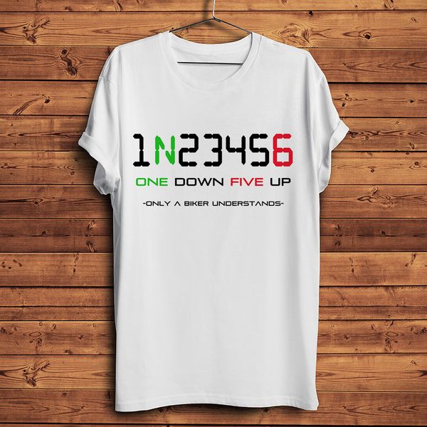 one down five up sequential transmission printed cool t-shirt biker homme motorcyclist streetwear camiseta t shirt men
one down five up sequential transmission printed cool t-shirt biker homme motorcyclist streetwear camiseta t shirt men