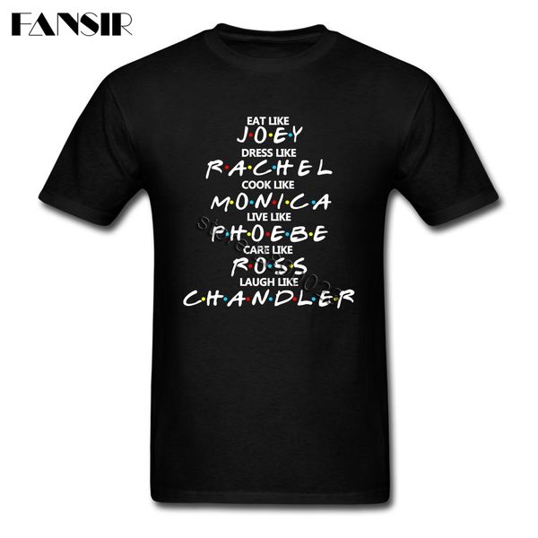 homme t-shirt men man's tv series friends men t-shirt short sleeve cotton custom teenage clothes 
homme t-shirt men man's tv series friends men t-shirt short sleeve cotton custom teenage clothes