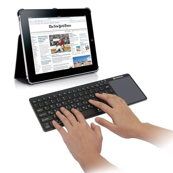 ultra slim wireless bluetooth keyboard zoweetek k12bt-1 touch pad thin light portable for android 3.0 windows xp 7 8
ultra slim wireless bluetooth keyboard zoweetek k12bt-1 touch pad thin light portable for android 3.0 windows xp 7 8