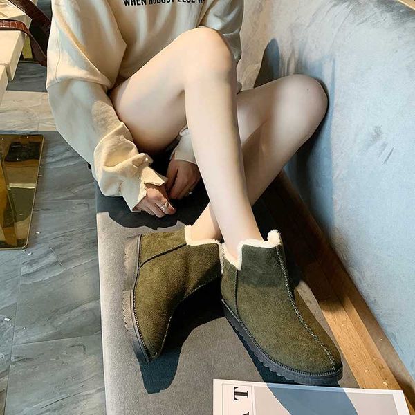 women boots new style plus velvet thickened female snow boots bottom flat warm women snow winter u11-13, Black
women boots new style plus velvet thickened female snow boots bottom flat warm women snow winter u11-13, Black