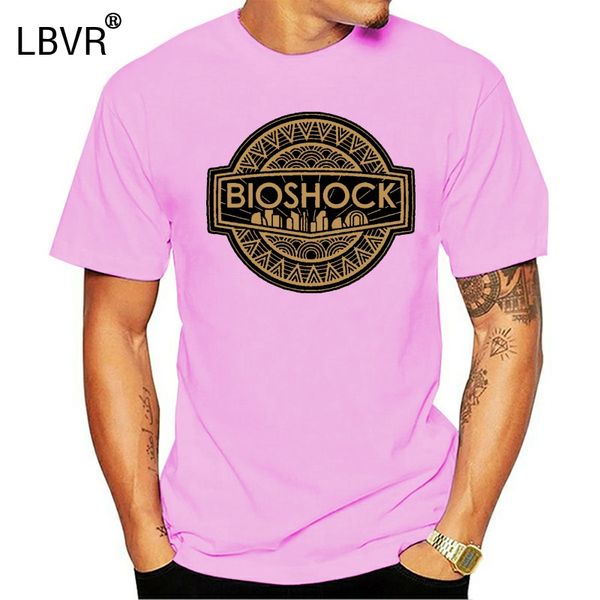 bioshock golden logo t-shirt mens black top quality tee shirt новый дизайн моды для мужчин женщин
bioshock golden logo t-shirt mens black top quality tee shirt новый дизайн моды для мужчин женщин