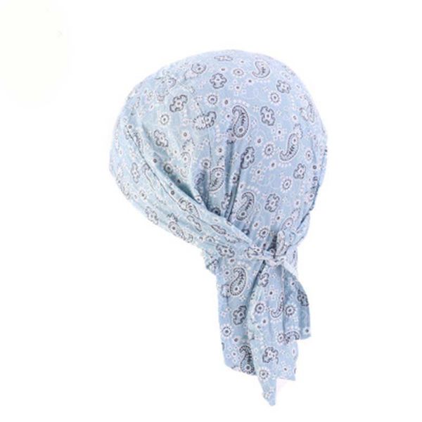 beanie/skull caps men's and women's cotton amoeba pirate hats diverse hip-hop print hair loss baotou hat h32, Blue;gray 
beanie/skull caps men's and women's cotton amoeba pirate hats diverse hip-hop print hair loss baotou hat h32, Blue;gray