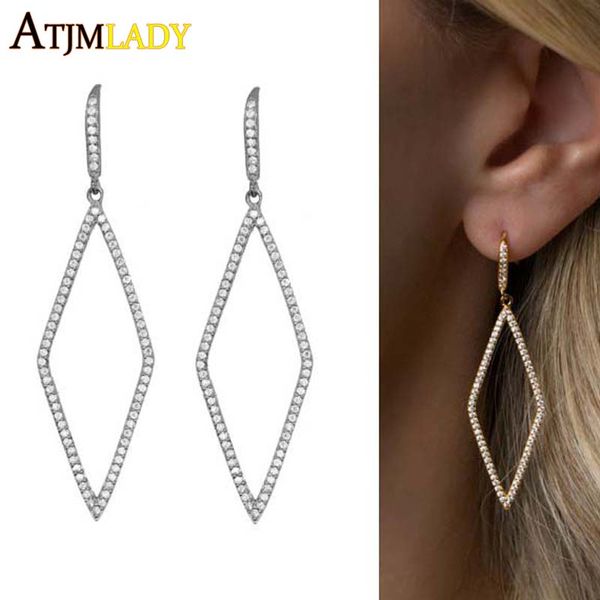 100% 925 sterling silver square rectangle dangle geometric charm hook micro pave cz outline dangle fashion earring
100% 925 sterling silver square rectangle dangle geometric charm hook micro pave cz outline dangle fashion earring
