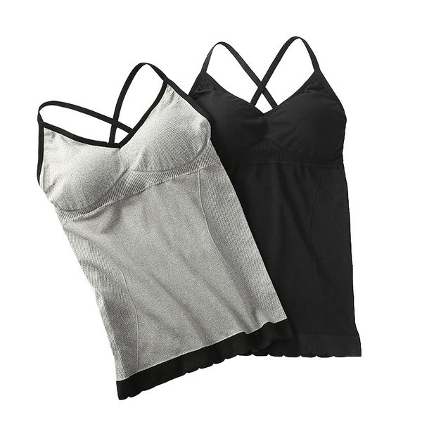 camisoles & tanks deep v women underwear wire padded tank female back cross seamless body sleepwear vest, Black;white
camisoles & tanks deep v women underwear wire padded tank female back cross seamless body sleepwear vest, Black;white