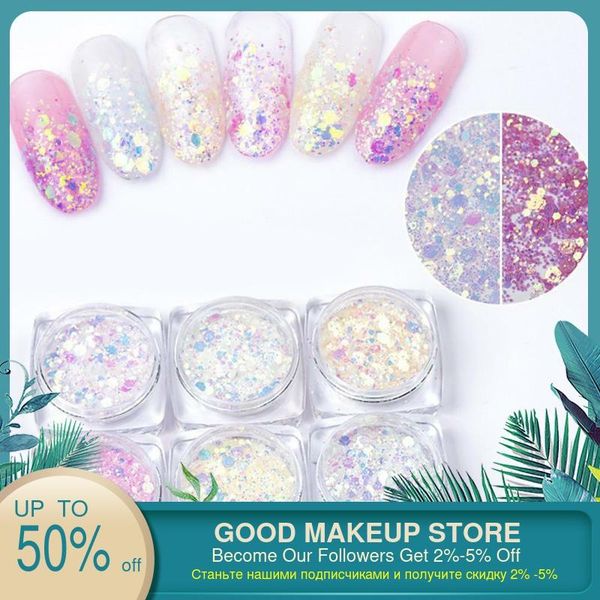 nail art kits 1 box shine chameleon sequins glitter tips uv gel decoration colorful powder dust manicure pigment kit
nail art kits 1 box shine chameleon sequins glitter tips uv gel decoration colorful powder dust manicure pigment kit