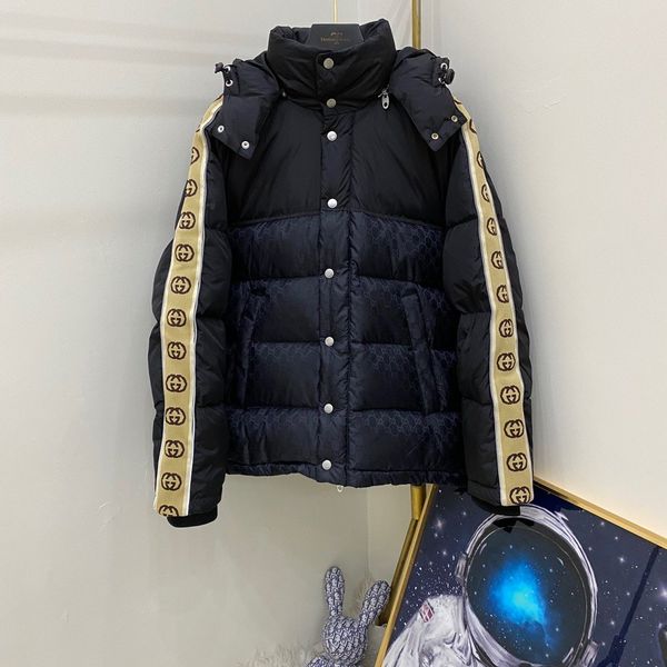 20ss fashion designer loose men women down jacket side reflective stripes windbreaker couple hoodie casual sweater 05, Black;brown
20ss fashion designer loose men women down jacket side reflective stripes windbreaker couple hoodie casual sweater 05, Black;brown
