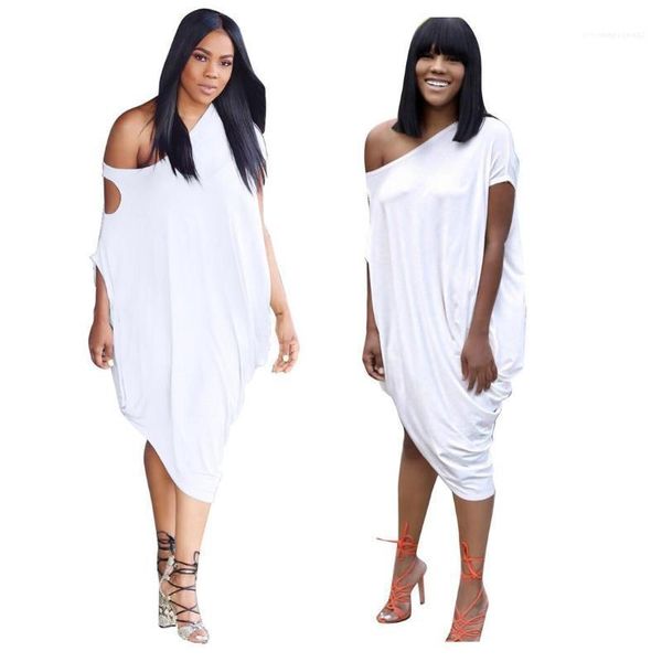 skirt dresses fashion female one-shoulder asymmetrical dress solid loose dress for women summer, Black;gray
skirt dresses fashion female one-shoulder asymmetrical dress solid loose dress for women summer, Black;gray