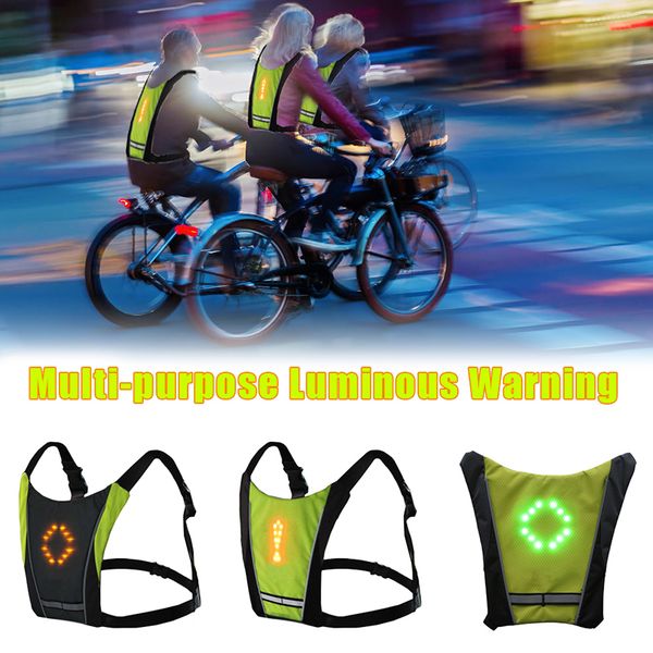 новый светодиодный беспроводной гонки велоспорт vest mtb велосипед мешок светодиодные безопасности turn жилеты предупреждающий сигнал легкий, Black;red 
новый светодиодный беспроводной гонки велоспорт vest mtb велосипед мешок светодиодные безопасности turn жилеты предупреждающий сигнал легкий, Black;red