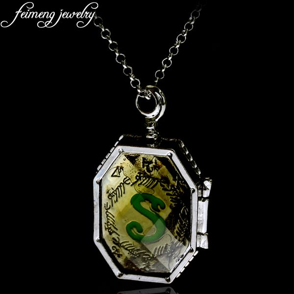 feimeng jewelry slytherin horcrux locket necklace simple snake pattern can open pendant necklace for men and women fashion gifts, Silver
feimeng jewelry slytherin horcrux locket necklace simple snake pattern can open pendant necklace for men and women fashion gifts, Silver
