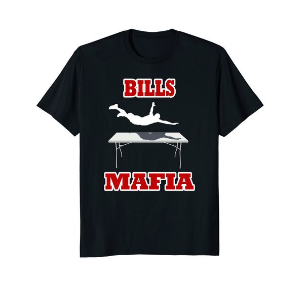2019 new summer tee shirt bills mafia table diver t-shirt cool t-shirt