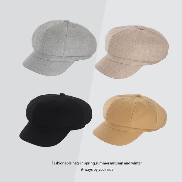 berets winter woman warm hat beret octagonal simple solid color thickened ladies fashion style material model number gender, Blue;gray
berets winter woman warm hat beret octagonal simple solid color thickened ladies fashion style material model number gender, Blue;gray