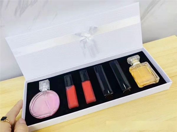 luxury design preferential goods perfume lipstick 6 piece set classic style women perfume
luxury design preferential goods perfume lipstick 6 piece set classic style women perfume