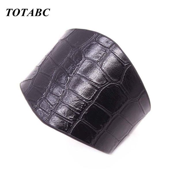 tennis crack leather bracelets for women fashion jewelry bangle female femme design geometric big statement gifts, Golden;silver
tennis crack leather bracelets for women fashion jewelry bangle female femme design geometric big statement gifts, Golden;silver