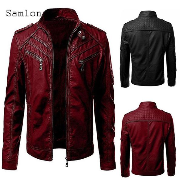 mens pu leather jackets autumn casual motorcycle jacket biker zipper faux leather coats oversized 4xl 5xl overcoat men clothing, Black
mens pu leather jackets autumn casual motorcycle jacket biker zipper faux leather coats oversized 4xl 5xl overcoat men clothing, Black