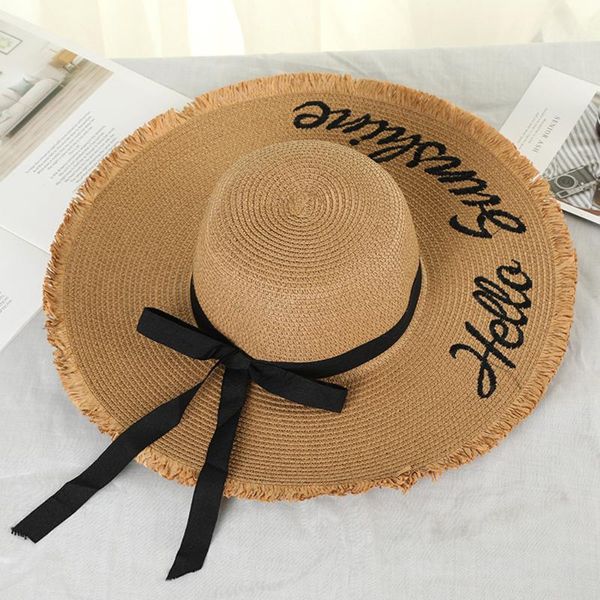 wide brim hats summer beach vacation sunscreen big hat straw caps women bow-knot bandage sweet casual dome fresh khaki western, Blue;gray
wide brim hats summer beach vacation sunscreen big hat straw caps women bow-knot bandage sweet casual dome fresh khaki western, Blue;gray