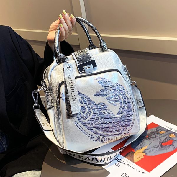 fashion women's bag three-use bag 2020 spring and summer new diamond drill large capacity soft leather anti-theft tide
fashion women's bag three-use bag 2020 spring and summer new diamond drill large capacity soft leather anti-theft tide