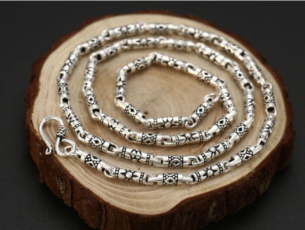 pure silver 4mm thick necklace s925 sterling silver necklace men's classic vintage s925 necklace
pure silver 4mm thick necklace s925 sterling silver necklace men's classic vintage s925 necklace