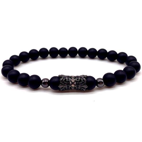fashion new black long tube men bracelet 8mm stone matte bead bracelet for men luxury jewelry gift, Golden;silver
fashion new black long tube men bracelet 8mm stone matte bead bracelet for men luxury jewelry gift, Golden;silver