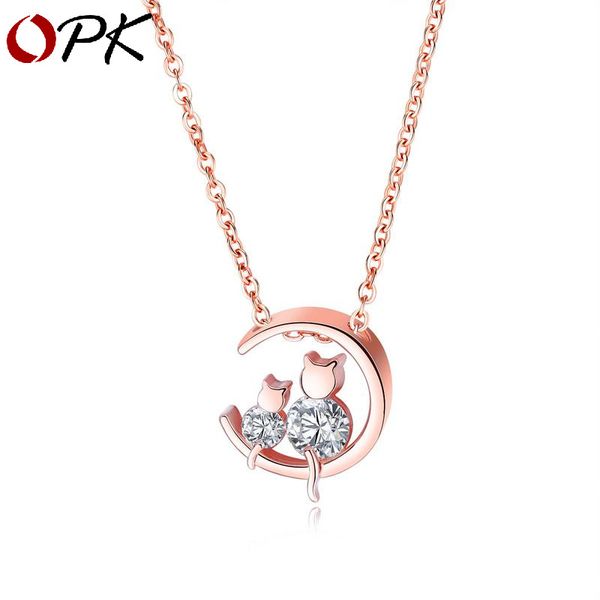 opk fashion temperament trend new jewelry cross border korean version women's rose gold zircon collarbone necklace, Silver
opk fashion temperament trend new jewelry cross border korean version women's rose gold zircon collarbone necklace, Silver