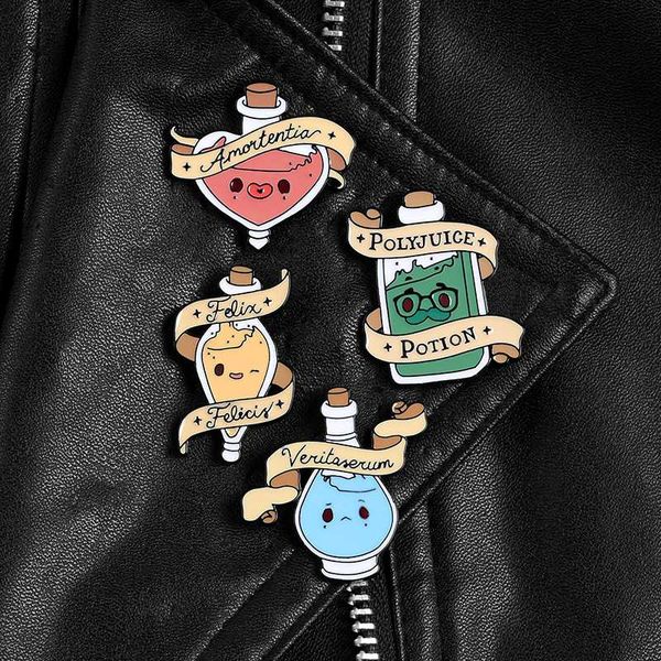 magic potion enamel pins love transform lucky magic bottle lapel badges shirt bag pins and brooches movie jewelry gift for fans, Gray
magic potion enamel pins love transform lucky magic bottle lapel badges shirt bag pins and brooches movie jewelry gift for fans, Gray