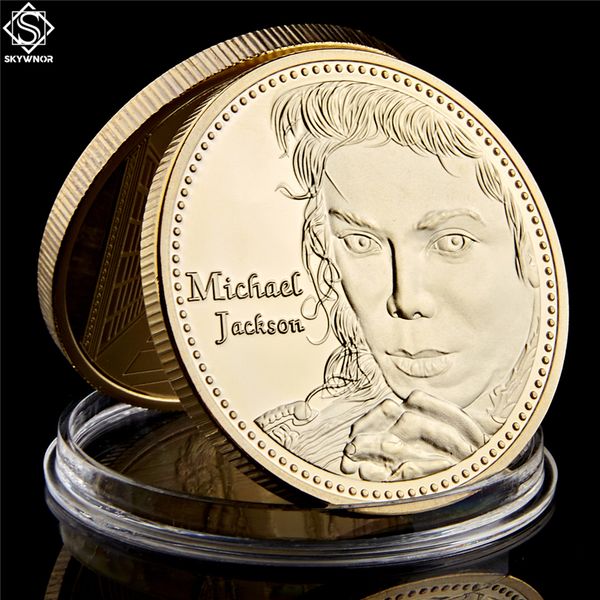 michael jackson gold plated coin metal commemorative the king of pop music stars collection lot coin
michael jackson gold plated coin metal commemorative the king of pop music stars collection lot coin
