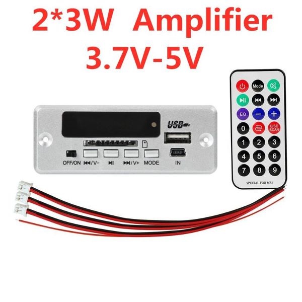 & mp4 players 2*3w bluetooth 5.0 mp3 player decoder board 5v car fm radio module support tf usb aux handscall record
& mp4 players 2*3w bluetooth 5.0 mp3 player decoder board 5v car fm radio module support tf usb aux handscall record
