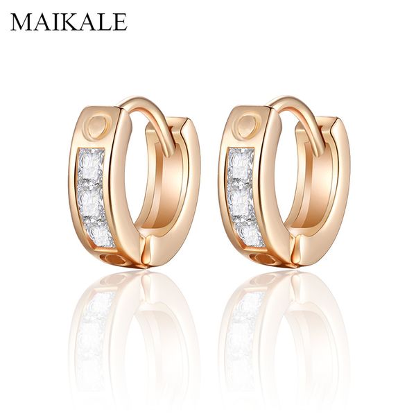 stud maikale classic zirconia small earrings for women gold clip on round circle party jewelry brand design gift, Golden;silver
stud maikale classic zirconia small earrings for women gold clip on round circle party jewelry brand design gift, Golden;silver