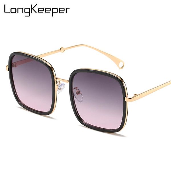 2020 oversize square sunglasses women metal frame gradient sun glasses driving designer female shades uv400, White;black
2020 oversize square sunglasses women metal frame gradient sun glasses driving designer female shades uv400, White;black