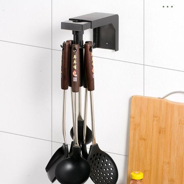 wonderlife creative new product can rotate 6 uniform kitchen cutlery hooks without punching
wonderlife creative new product can rotate 6 uniform kitchen cutlery hooks without punching