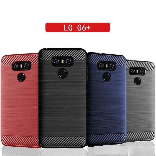 for lg g6 plus power phone case brushed carbon fiber texture soft tpu phone case protective back cover
for lg g6 plus power phone case brushed carbon fiber texture soft tpu phone case protective back cover