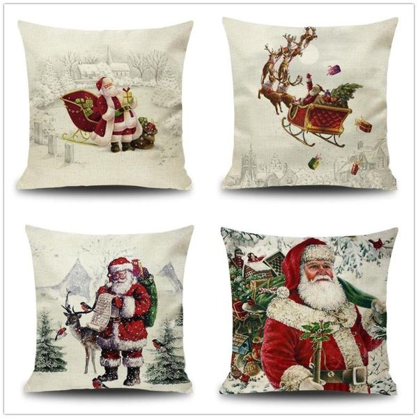 pillow case 45*45cm christmas deer gifts pattern cotton linen throw cover home pillowcase happy year
pillow case 45*45cm christmas deer gifts pattern cotton linen throw cover home pillowcase happy year