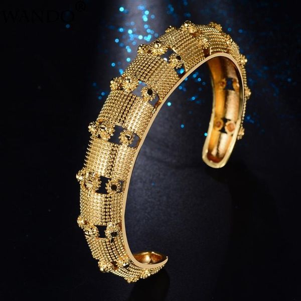 wando new gold colour bangle for women/girl ethnic dubai wedding bangles bride hollow bracelet ramadan middle east mama gifts b9, Black
wando new gold colour bangle for women/girl ethnic dubai wedding bangles bride hollow bracelet ramadan middle east mama gifts b9, Black