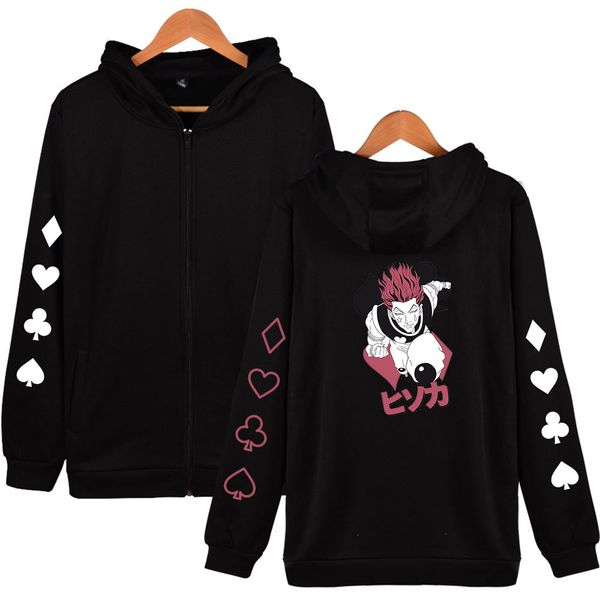anime hunter x hunter hisoka casual sweatshirt sportswear streetwear hoodie men 2020 autumn winter zip hooded jacket hoody 0915, Black
anime hunter x hunter hisoka casual sweatshirt sportswear streetwear hoodie men 2020 autumn winter zip hooded jacket hoody 0915, Black