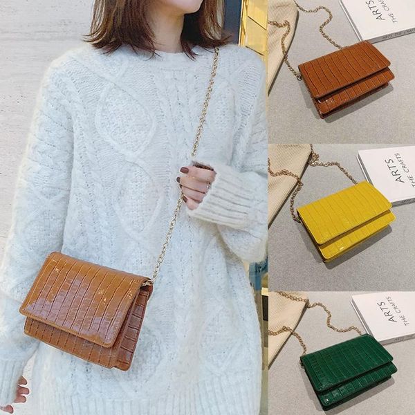 ocardian women chain shoulder bags crocodile pattern leather crossbody bags wild messenger bag fashion small square bag handbags
ocardian women chain shoulder bags crocodile pattern leather crossbody bags wild messenger bag fashion small square bag handbags
