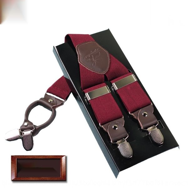 kangdai подлинных кожаных аксессуаров мужских suspender аксессуары sling клип мужской деловой костюм брюки ремень четыре зажима эластичного, Black;brown
kangdai подлинных кожаных аксессуаров мужских suspender аксессуары sling клип мужской деловой костюм брюки ремень четыре зажима эластичного, Black;brown