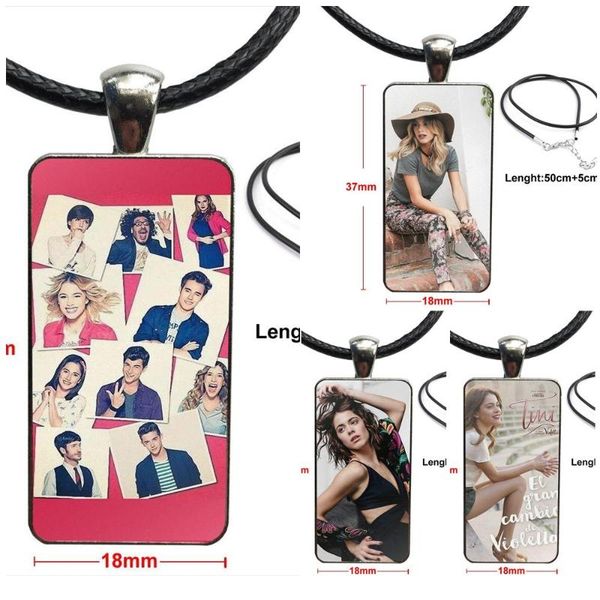 tv violetta necklace fashion long chain with rectangle necklace jewelry for women men party, Silver
tv violetta necklace fashion long chain with rectangle necklace jewelry for women men party, Silver