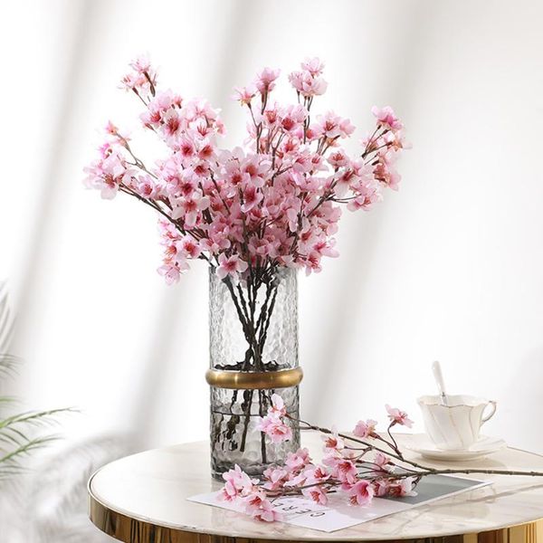 plastic fake flower bouquet plum blossom branch silk flower wedding decor diy artificial simulation peach branch home decoration
plastic fake flower bouquet plum blossom branch silk flower wedding decor diy artificial simulation peach branch home decoration