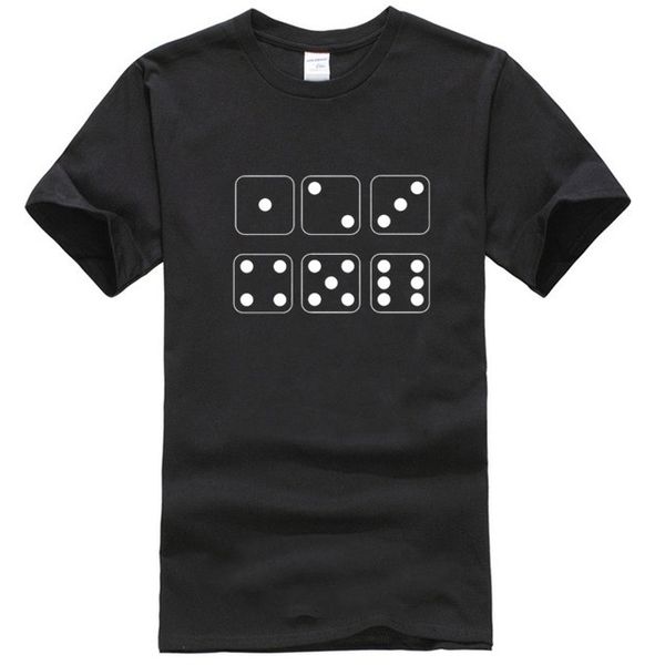 funny dice line art o neck cotton t shirt men and woman summer short sleeve designed casual tee m02028
funny dice line art o neck cotton t shirt men and woman summer short sleeve designed casual tee m02028