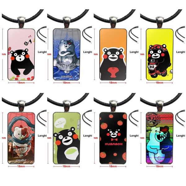 pendant necklaces for women girls glass cabochon jewelry steel color with long choker rectangle necklace game kumamon danganronpa monokuma, Silver
pendant necklaces for women girls glass cabochon jewelry steel color with long choker rectangle necklace game kumamon danganronpa monokuma, Silver