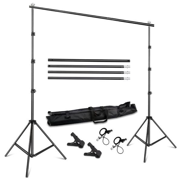 background background stand support system 2.6m x 3m/8.5ft x 10ft kit with carrying case for muslins backdrops,paper and canvas
background background stand support system 2.6m x 3m/8.5ft x 10ft kit with carrying case for muslins backdrops,paper and canvas