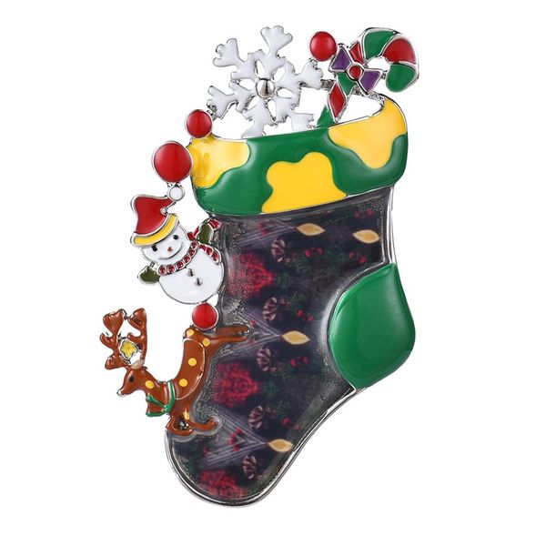 brooch of jewelry christmas stockings brooches for kids women girl fashion alloy enamel pins brooch accessories gifts, Gray
brooch of jewelry christmas stockings brooches for kids women girl fashion alloy enamel pins brooch accessories gifts, Gray