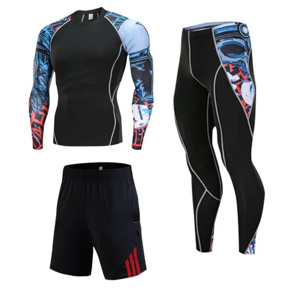 sports wear compression training pants men running fitness sets tights gym clothes basketball jacket leggings deportes tights, Black;blue
sports wear compression training pants men running fitness sets tights gym clothes basketball jacket leggings deportes tights, Black;blue