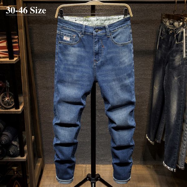 men's jeans plus size 40 42 44 classic style black blue 2021 autumn fashion cotton denim pants male brand trousers
men's jeans plus size 40 42 44 classic style black blue 2021 autumn fashion cotton denim pants male brand trousers