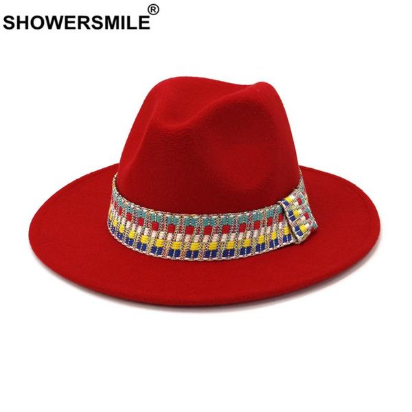 stingy brim hats showersmile red fedora hat winter panama women elegant ladies felt caps vintage autumn trilby wide, Blue;gray
stingy brim hats showersmile red fedora hat winter panama women elegant ladies felt caps vintage autumn trilby wide, Blue;gray