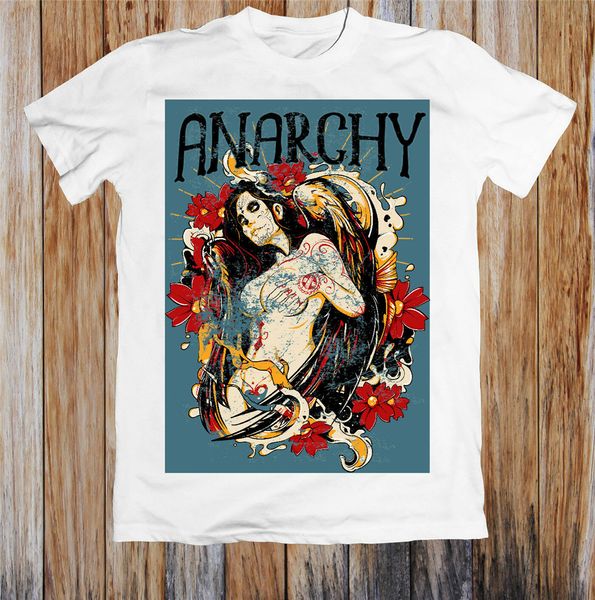 anarchy angel t - shirt superior quality tee shirt