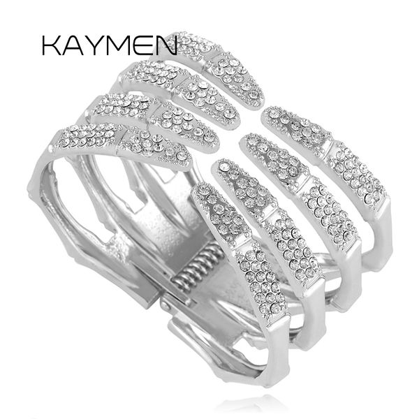 kaymen unique design full rhinestones eagle claw fashion bangle for women golden girl's gift bangle, Black
kaymen unique design full rhinestones eagle claw fashion bangle for women golden girl's gift bangle, Black