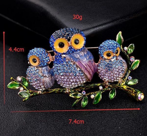 1pcs брошь pin три сова pattern оранжевый / синий ювелирных аксессуаров сплава rhinestone брошь мода elegant77, Gray
1pcs брошь pin три сова pattern оранжевый / синий ювелирных аксессуаров сплава rhinestone брошь мода elegant77, Gray